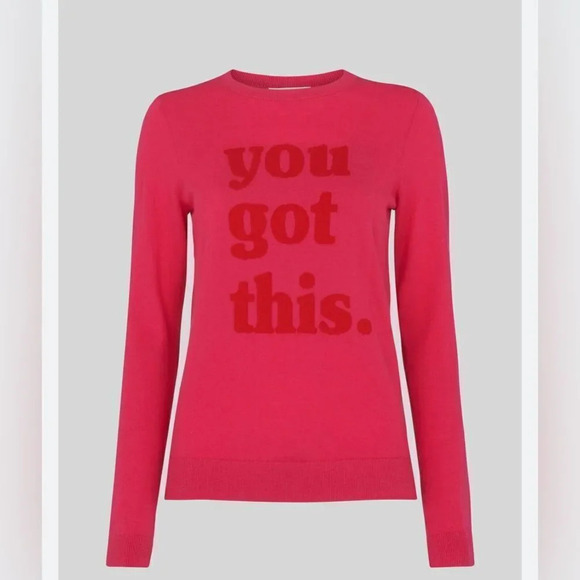 Whistles You Got This wool blend Sweater - Pink - Picture 2 of 14